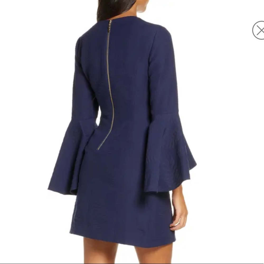 💙NWT Lilly Pulitzer Kayla Stretch Blend Minidress - Picture 4 of 5